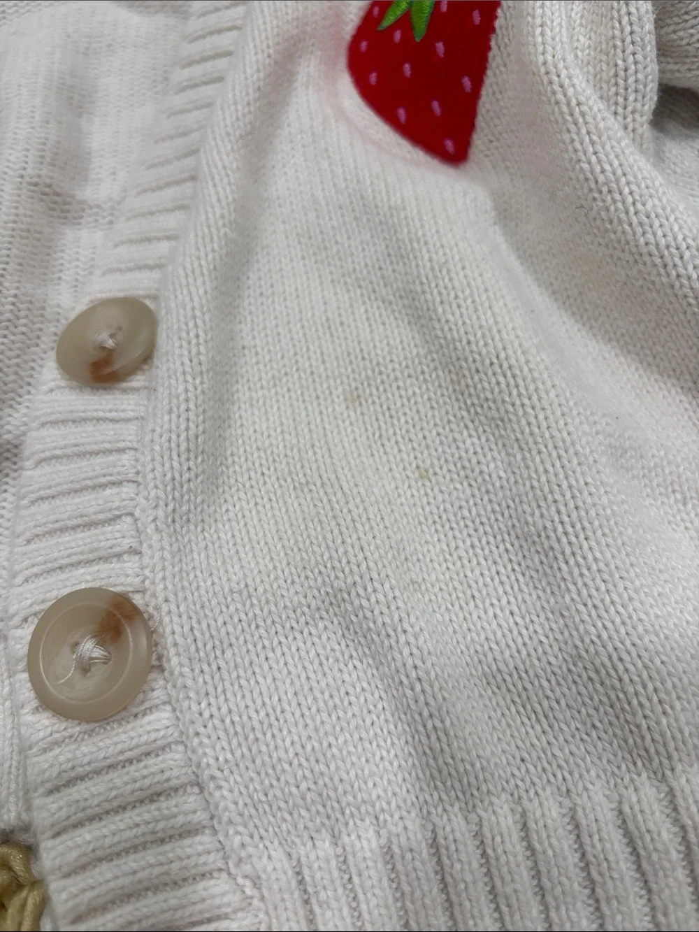 Old Navy Strawberry Cardigan